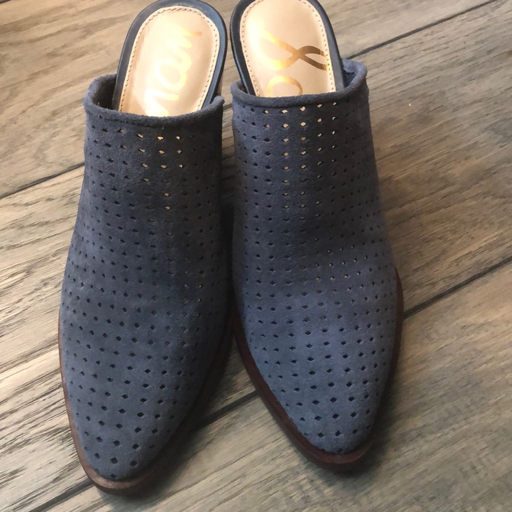 Sam Edelman High heeled Suede Mules